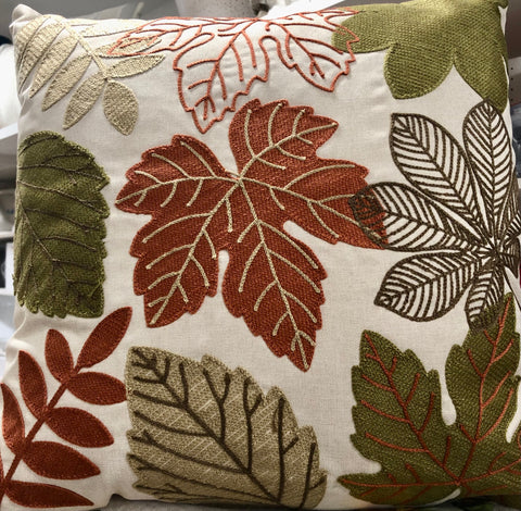 Fall Leaves Decorative Cushion