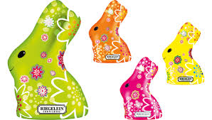 Colourful Milk Chocolate Rabbit
