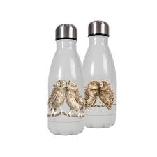 "Birds of a Feather" Owl Water Small Bottle