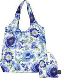 Blue Flower Fabric Bag in a Bag