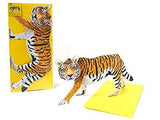 3D Animal Card - Tiger