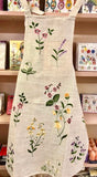 Wild Flower Linen Apron