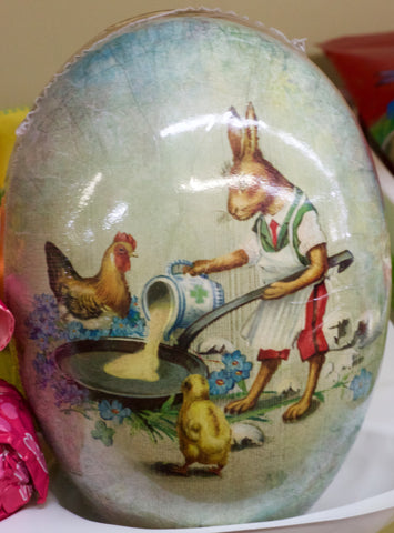 Cardboard Easter Egg 18cm