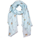 "Feather and Forelocks" Horse Scarf