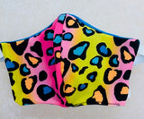 Rainbow Leopard Kids Mask