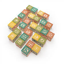 Spanish Language Wooden Blocks