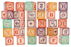 Swedish Language Wooden Blocks