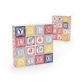 French Language Wooden Blocks