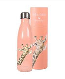 Small "Flowers" Giraffe Water Bottle