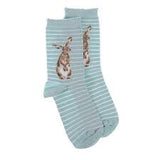 "The Hare and the Bee" Rabbit Socks