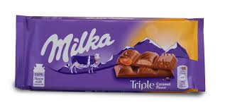 Milka Triple Caramel Bar