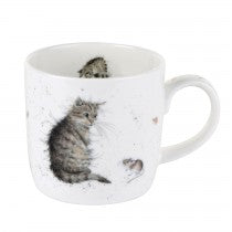 Wrendale Bone China Cat and Mouse Mug