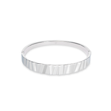 Silver Stainless Steel Bangle