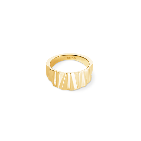 Gold Stainless Steel Ring