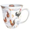 Rooster and Chickens Mug