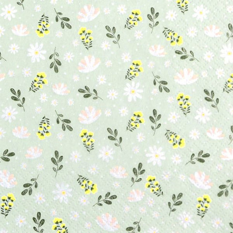 Green Spring Cocktail Napkins