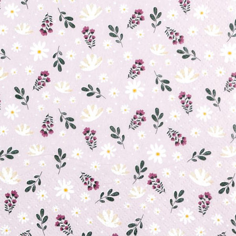 Violet Spring Cocktail Napkins