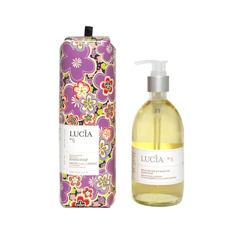 Lucia N°6 Wild Ginger & Fresh Fig Hand Soap