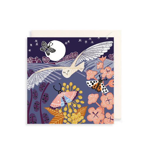 Midnight Owl Greeting Card