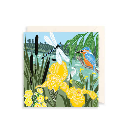 Waterside Wildlife Greeting Card