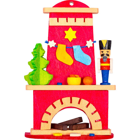 Christmas Fireplace Ornament