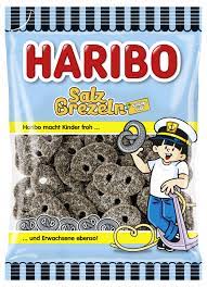 Haribo Salted Licorice Pretzels