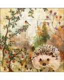 Autumn Hedgehog Cocktail Napkins