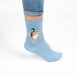 "A Waddle and a Quack" Duck Socks