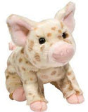 Plush Brown Spotted Pig