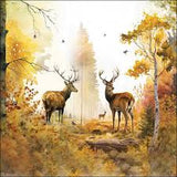 Autumn Forest Lunch Napkins