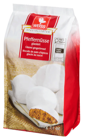 WEISS Glazed Gingerbread Pfeffernuesse