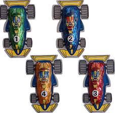 Solid Milk Chocolate Race Car