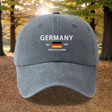 German Pride Baseball Cap -grey
