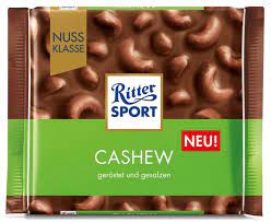 Ritter Cashew Milk Chocolate Bar