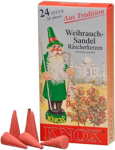 Knox Incense Cones - Sandalwood