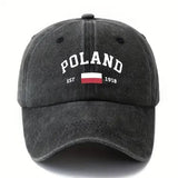 Polish Pride Baseball Cap -black