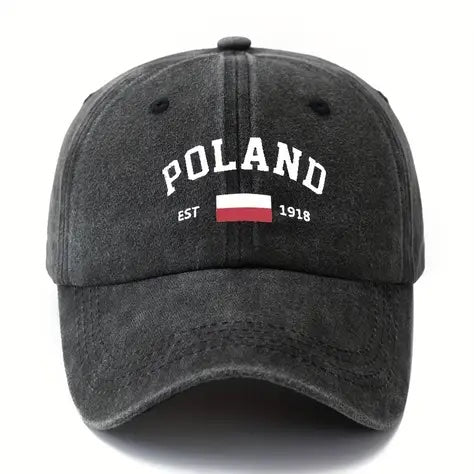 Polish Pride Baseball Cap -black