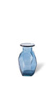Nordic Blue Recycled Glass Vase