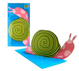 3D Animal Card - Snail