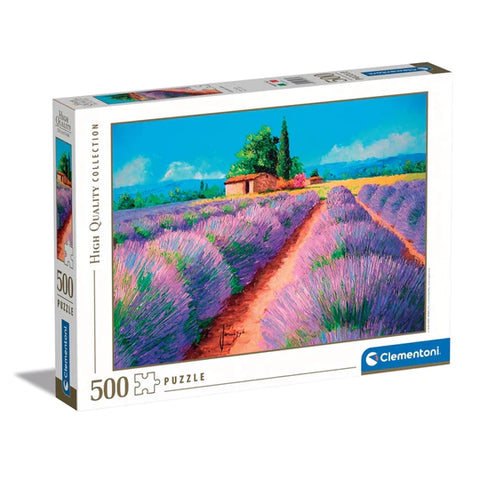 Clementoni 500 piece puzzle - Lavender Fields