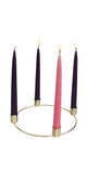 Advent Brass Candle Holder