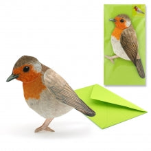 3D Animal Card - Robin
