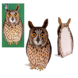 3D Animal Card - Owl
