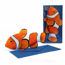 3D Animal Card - Clownfish