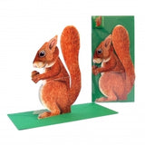 3D Animal Card - Squirrel