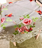 Rose and Butterfly Table Topper