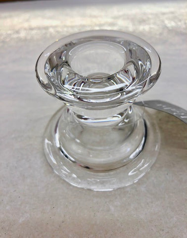Dual Purpose Glass Candle Holder