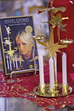 Festive Angel Chimes Brass