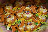 Solid Chocolate Bunny Carrot Cruncher