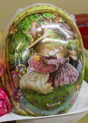 Cardboard Easter Egg 9 cm